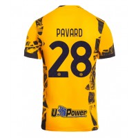 Pánský Fotbalový dres Inter Milan Benjamin Pavard #28 2024-25 Třetí Krátký Rukáv